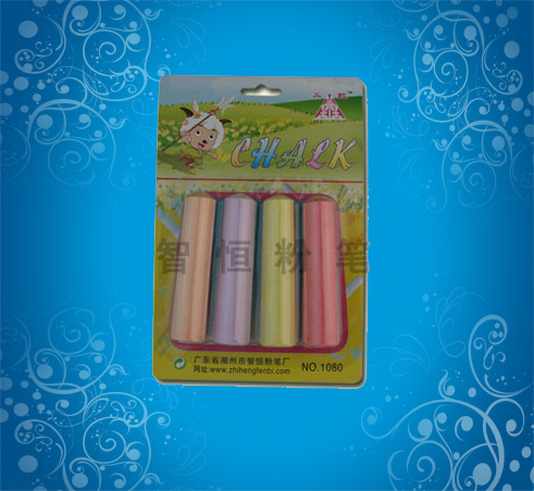 【造型粉笔】4支装4色 儿童粉笔  涂鸦粉笔 绘画粉笔  (2)