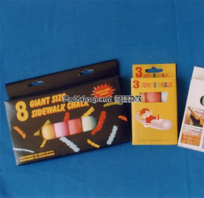 【环保粉笔】 精致盒包装 彩色粉笔 家用粉笔